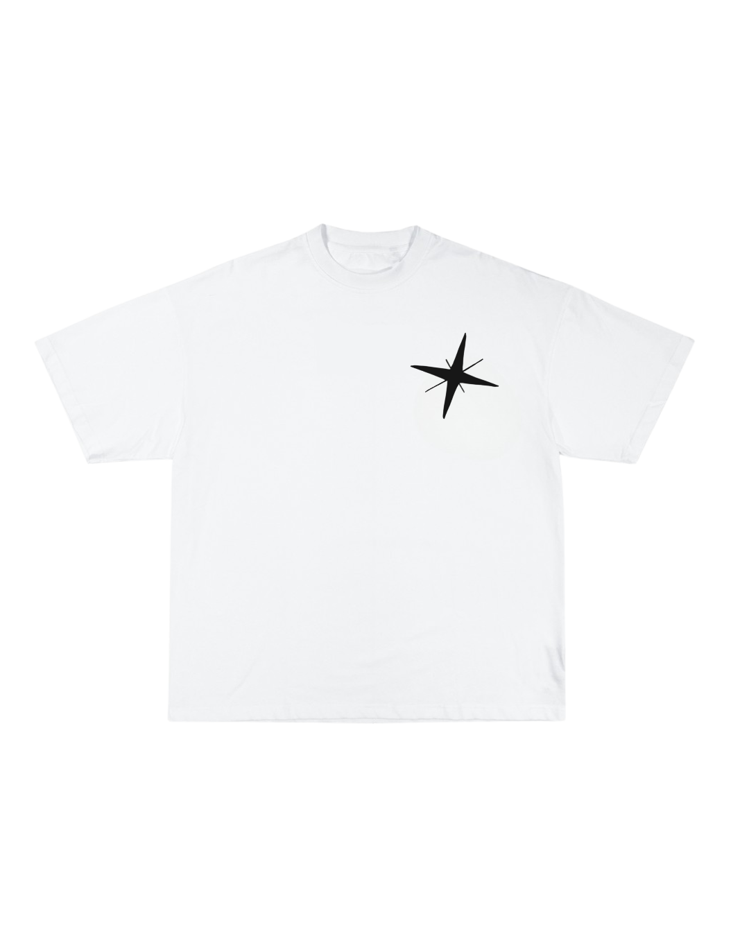 T-shirt Starz Flowers - blanc