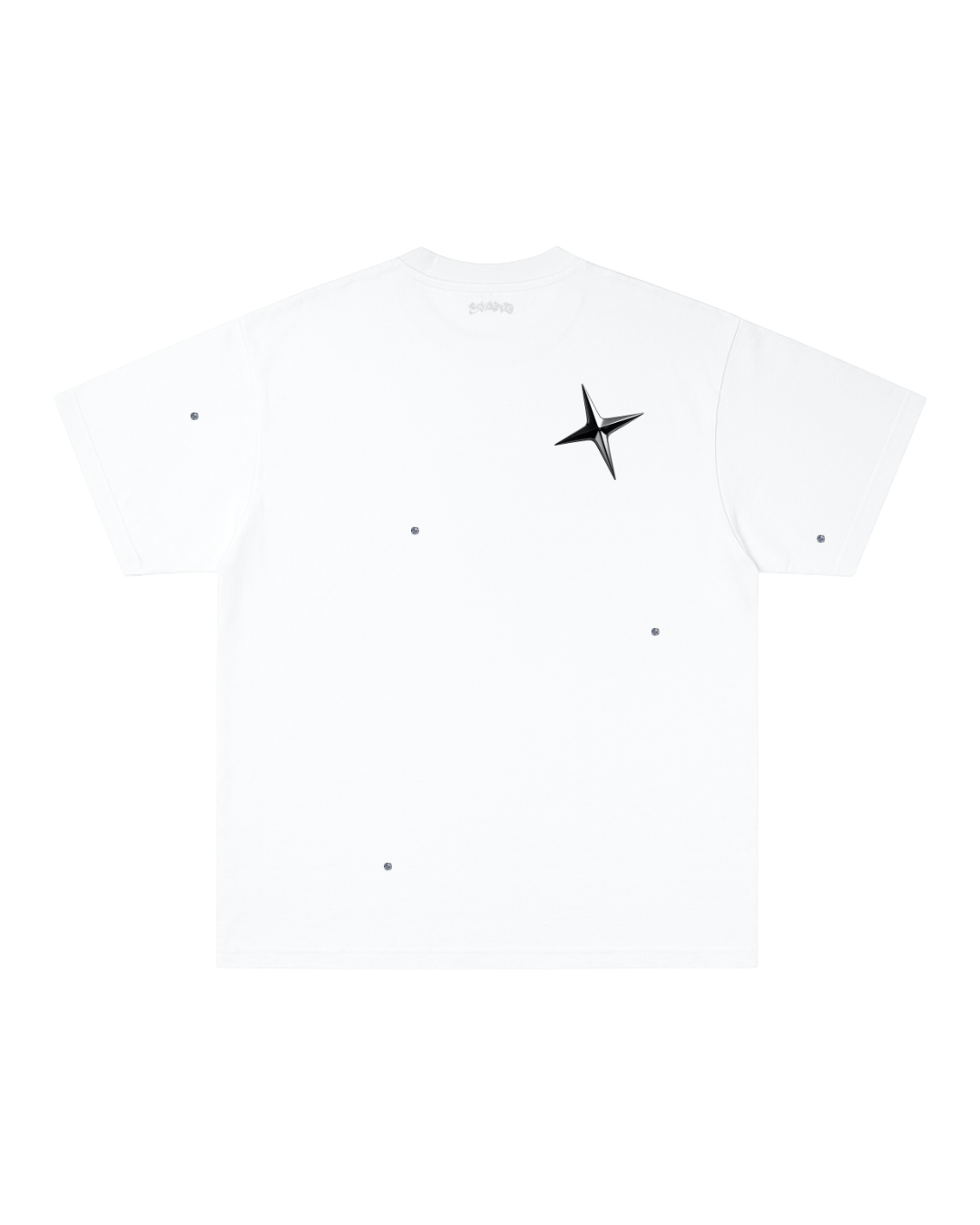 T-shirt diamant étoilé - blanc