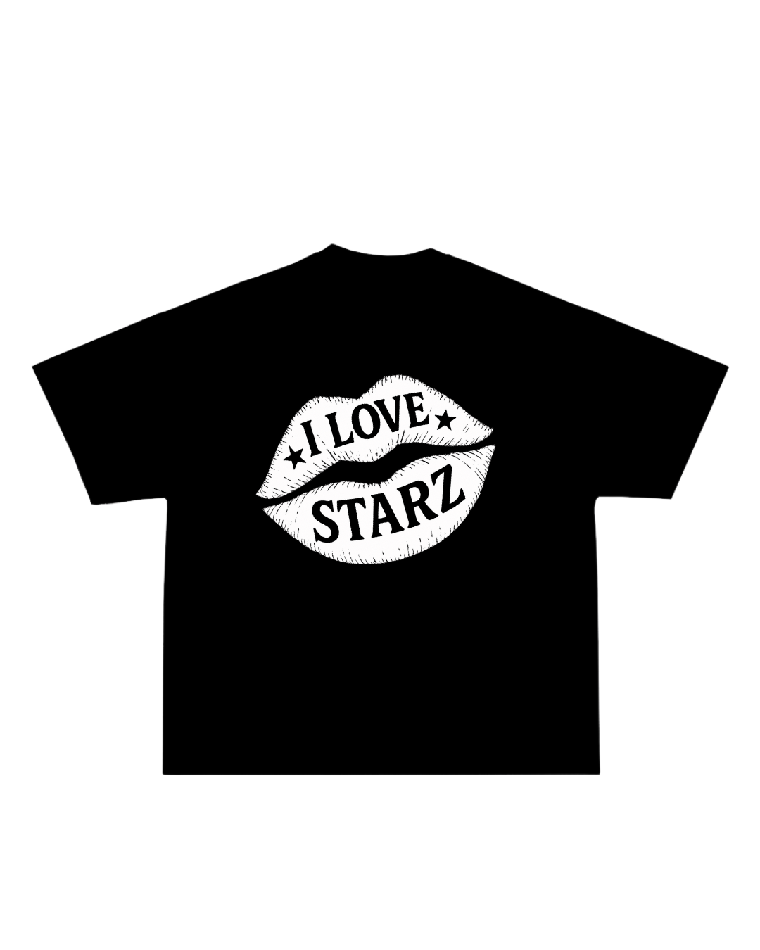 T-shirt "I love Starz" noir